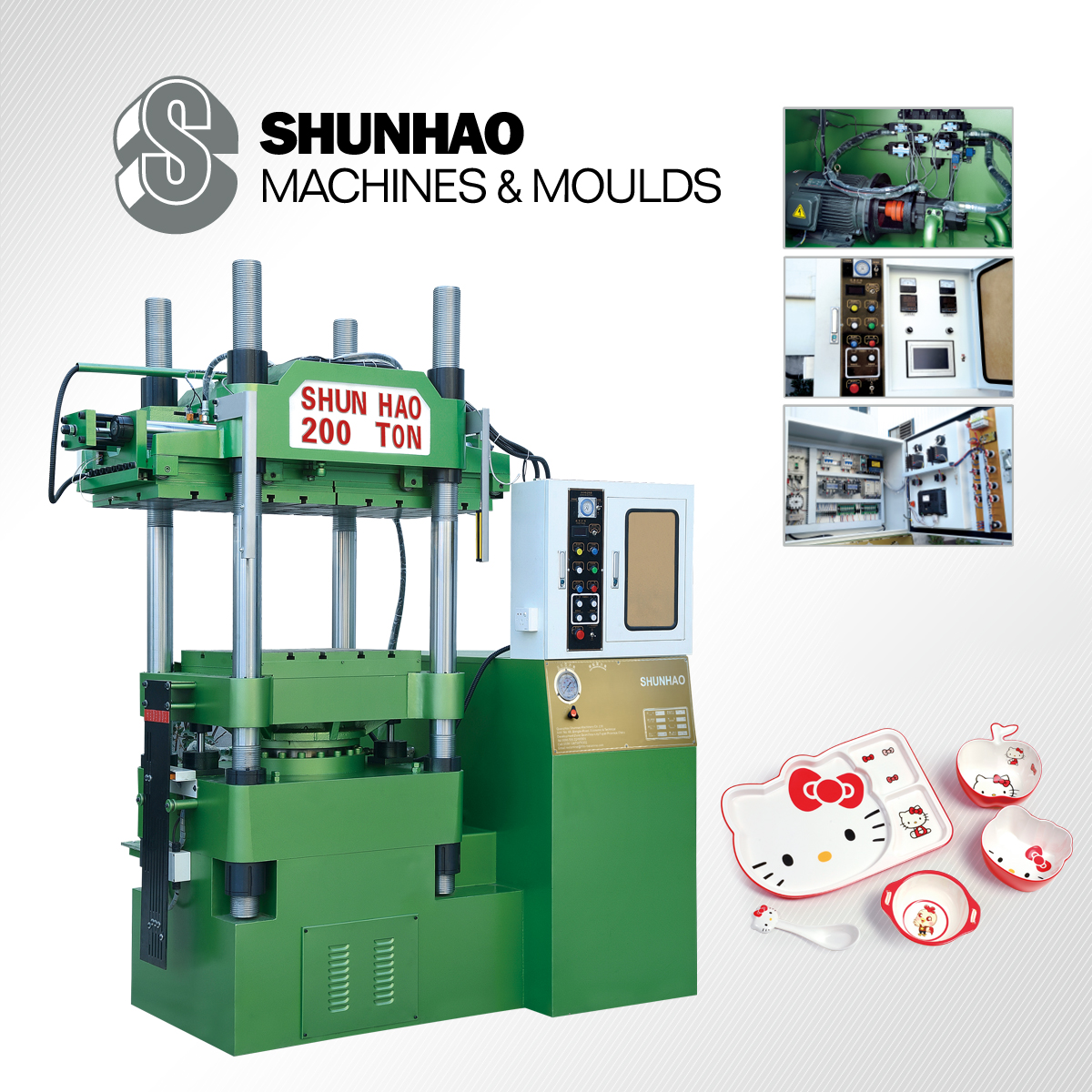 Melamine Crockery Molding Machine