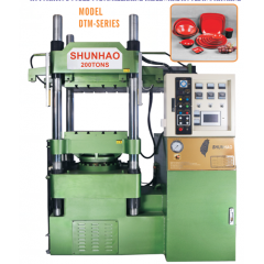 200Ton Automatic Hydraulic Press Melamine Moulding Machine For Tableware Dinner Set