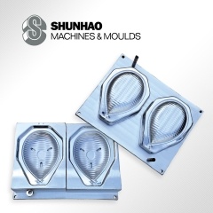 Hard chrome Melamine Crockery Mold With Matte Finish